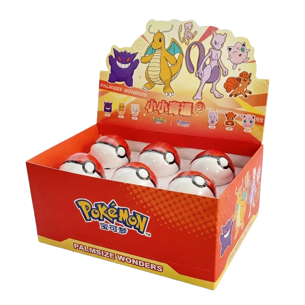 Funism Nintendo Pokemon Palmsize Wonders Little Adventures Series Vol.3 Blind Box Figure