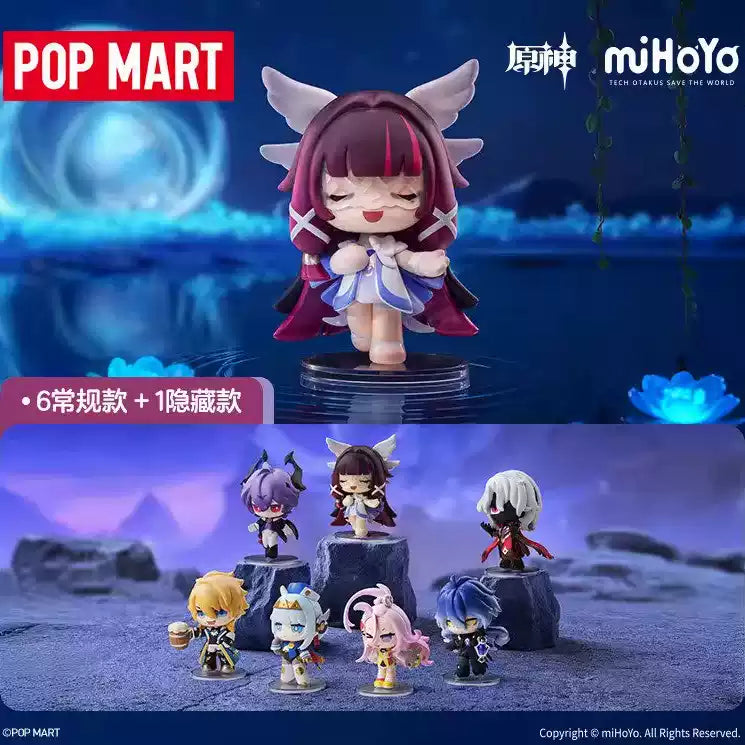 Genshin Impact X Pop Carnival Gathering Chibi Series Blind Box Figure - Official collectible PVC/ABS chibi figure on a clean white background.