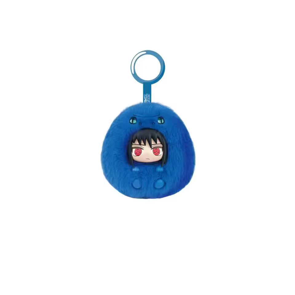 [Eaki] Official Naruto Shippuden Cute Dudu Series Plush Keychain ** BLIND BOX**