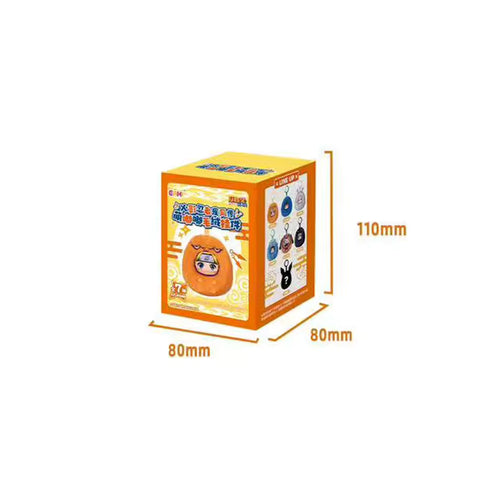 [Eaki] Official Naruto Shippuden Cute Dudu Series Plush Keychain ** BLIND BOX**