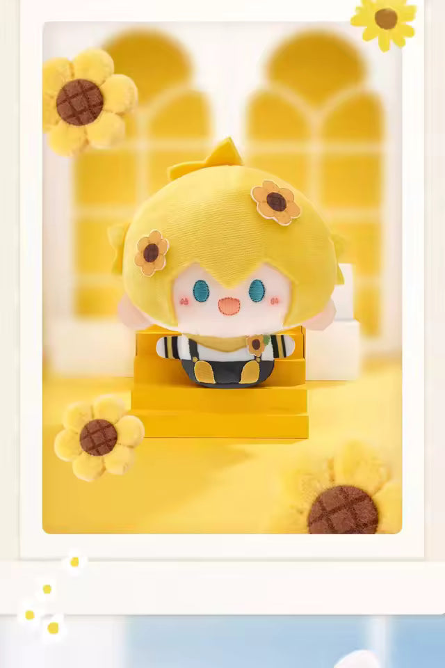 MINIDOLL Hatsune Miku Four Seasons Flower Scenery Series Plump Plush Doll Pendant Blind Box