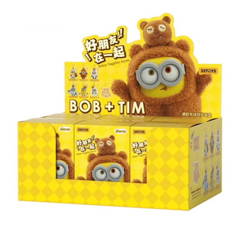 BOB & TIM Best Buddies Forever Vinyl Plush Keychain Blind Box - Otaku Collectives