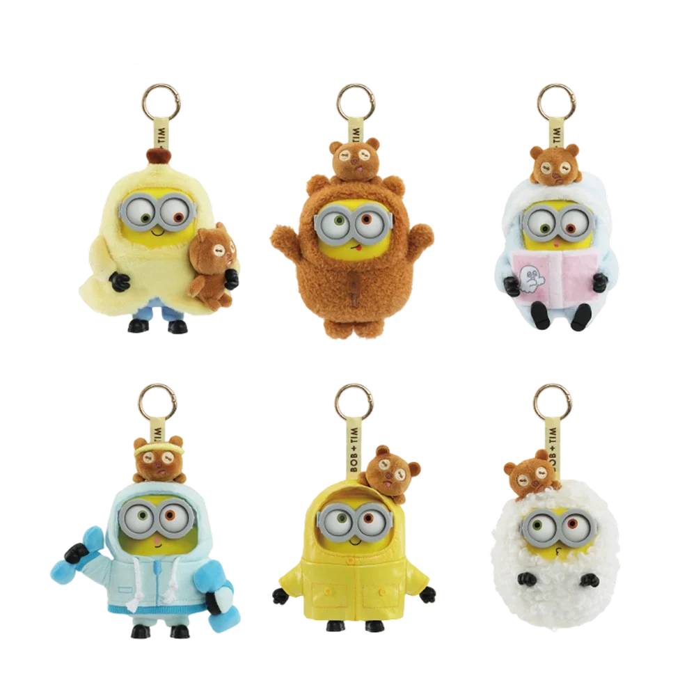 BOB & TIM Best Buddies Forever Vinyl Plush Keychain Blind Box - Otaku Collectives