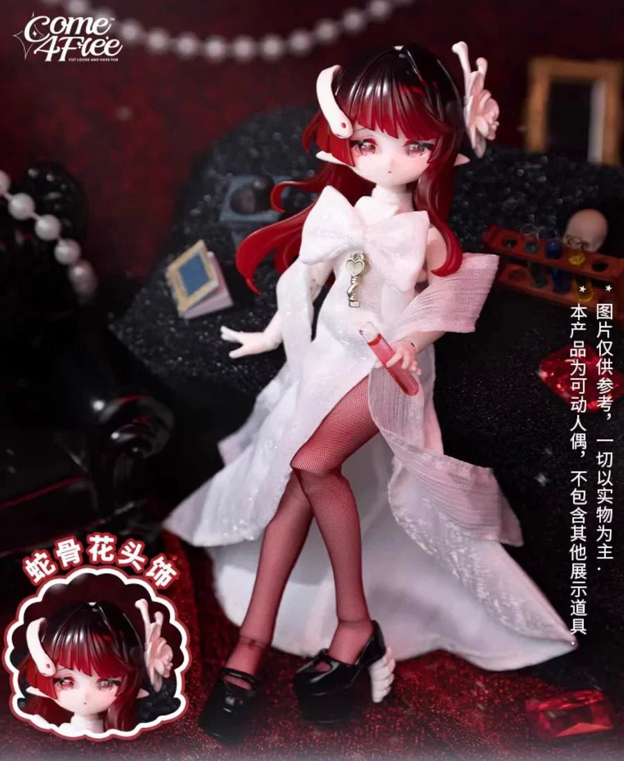 COME4FREE Minty Ocean Gem Series II 8 - inch BJD Doll Blind Box by COME4ARTS - Otaku Collectives