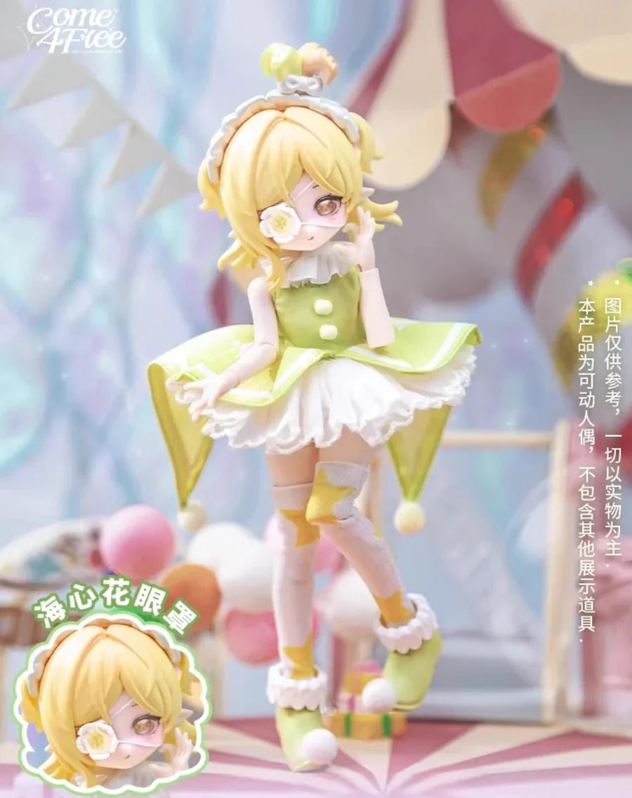 COME4FREE Minty Ocean Gem Series II 8 - inch BJD Doll Blind Box by COME4ARTS - Otaku Collectives
