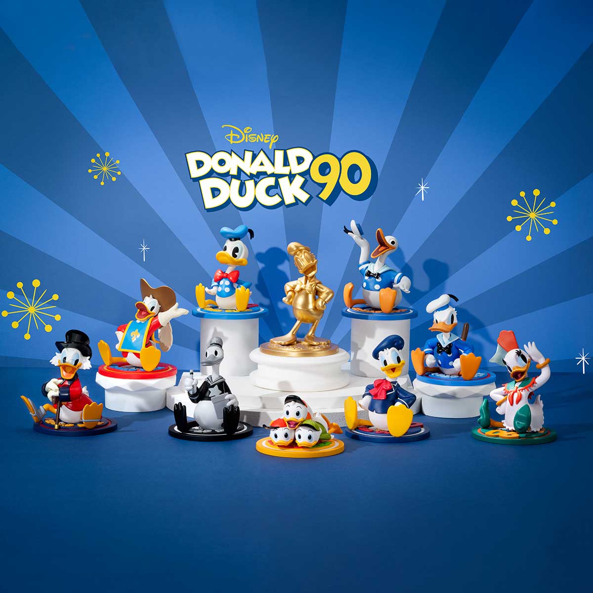 Disney Donald Duck 90th Anniversary Series Figures by POP MART - Otaku Collectives