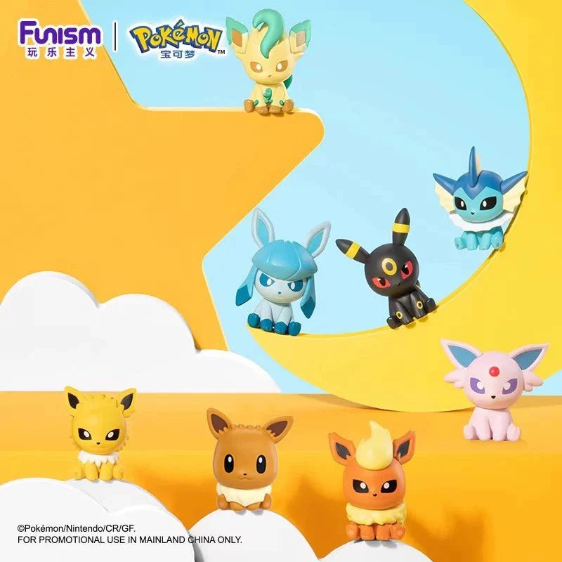 Funism Nintendo Pokemon Eeveelutions Palmsize Wonders Series Vol.2 Blind Box Figure - Otaku Collectives