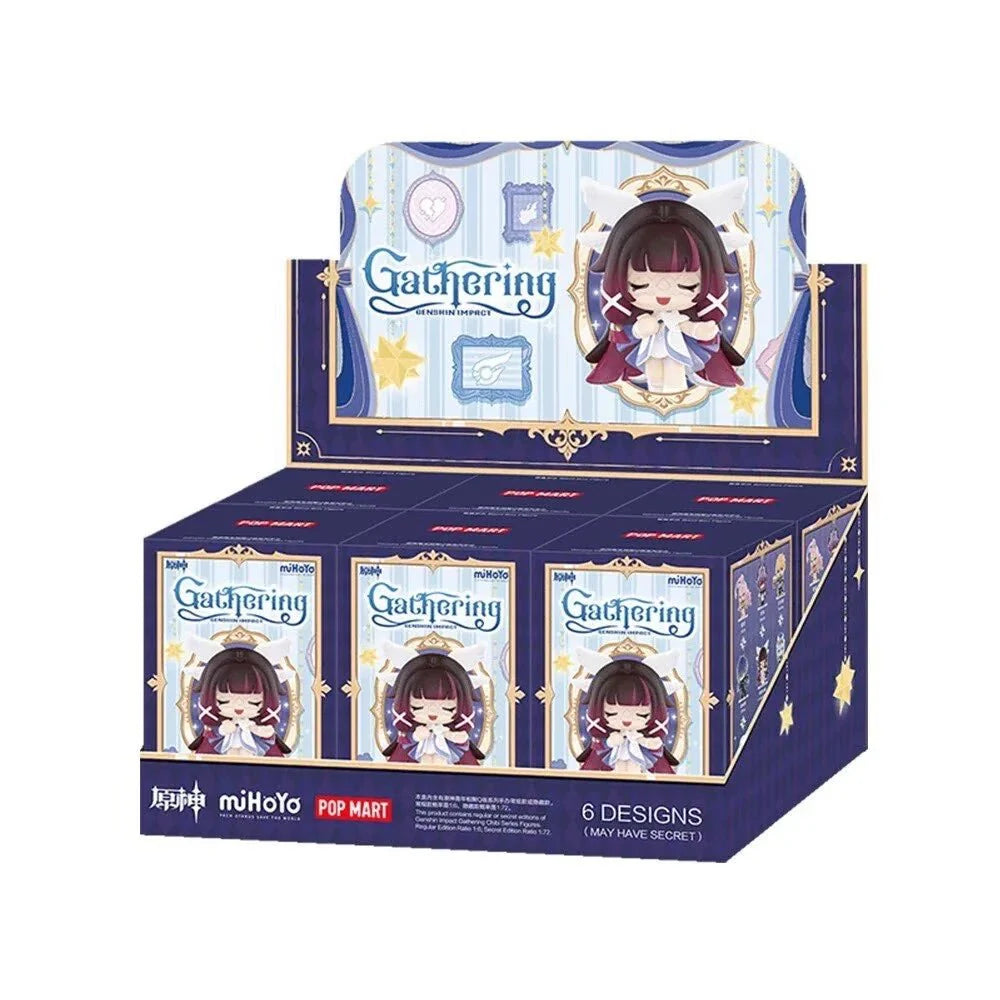 Genshin Impact X Pop Carnival Gathering Chibi Series Blind Box Figure by POP MART - Otaku Collectives