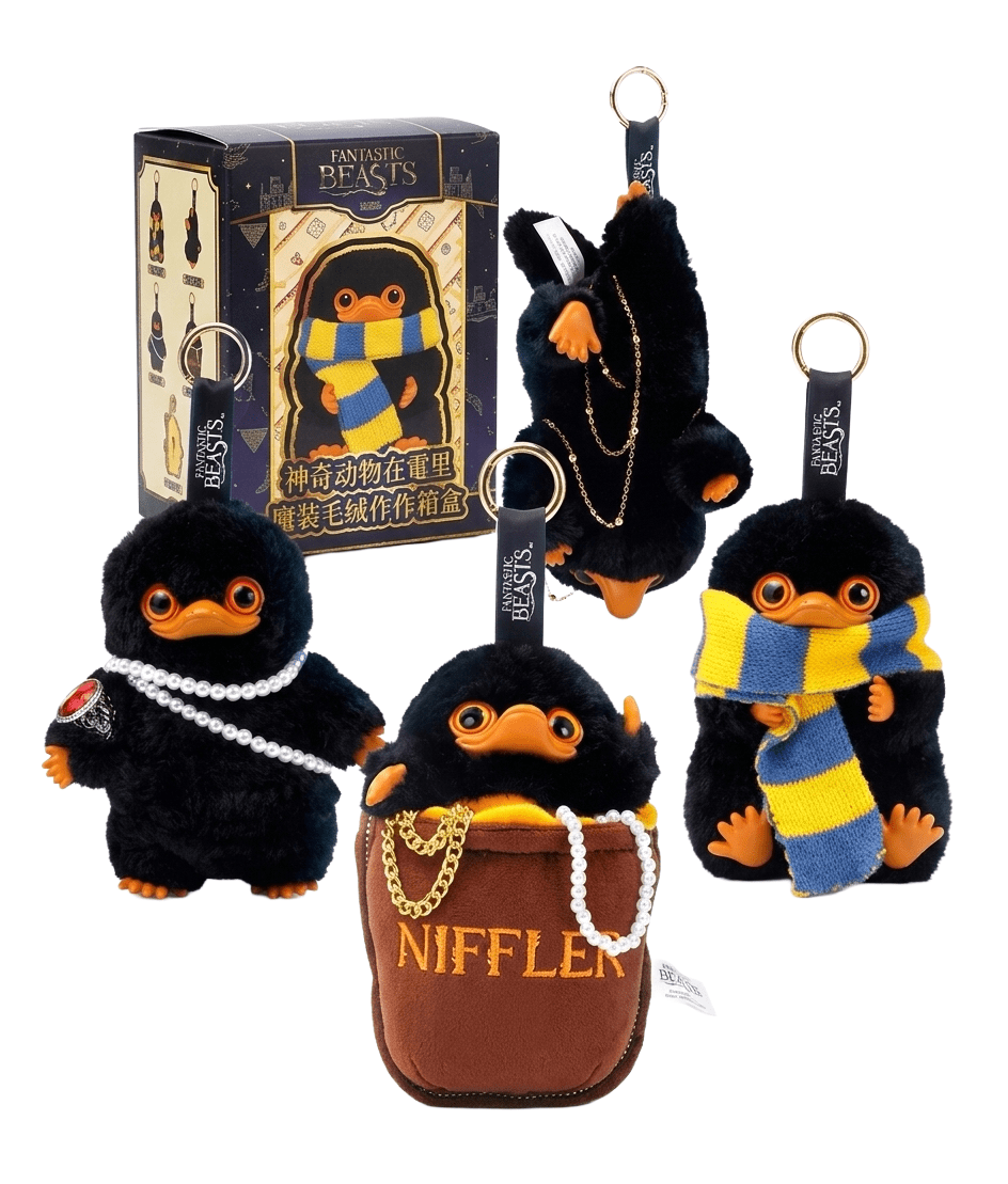 Harry Potter Fantastic Beasts Niffler Plush Keychain Blind Box - Otaku Collectives