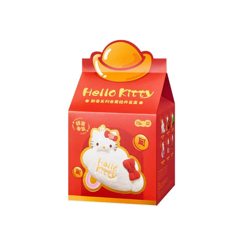 Hello Kitty Spring Festival Series Aromatherapy Plush Keychain Blind Box - Otaku Collectives