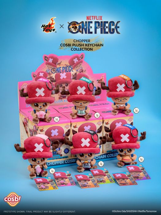 Hot Toys Cosbi One Piece Chopper Plush Keychain - Otaku Collectives