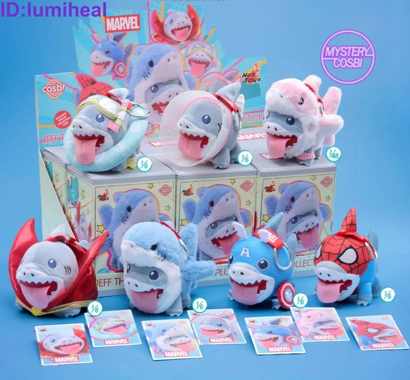 Marvel Comics Cosbi Jeff the Land Shark Random Plush Keychain Blind Box - Otaku Collectives