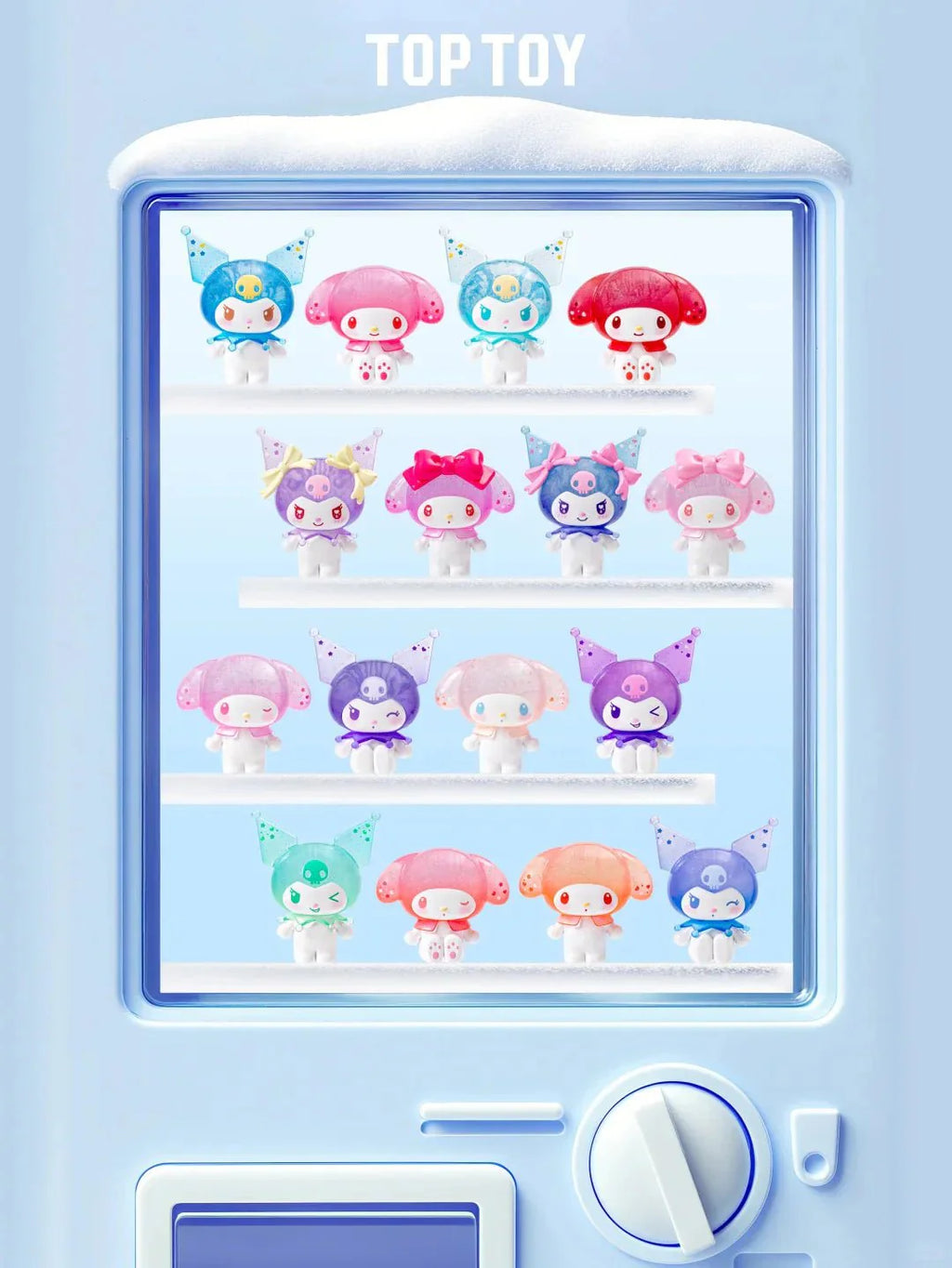MY MELODY & KUROMI Ramune - Style Mini Figures Surprise Blind Bag by Top Toy - Otaku Collectives