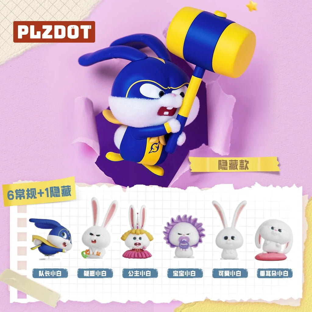 PLZDOT The Secret Life of Pets Snowball's Life Series Blind Box Figure - Otaku Collectives