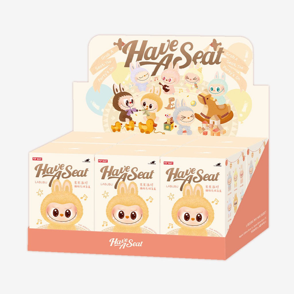 [Pop Mart] Official THE MONSTERS - Have a Seat Vinyl Plush **BLIND BOX** - Otaku Collectives
