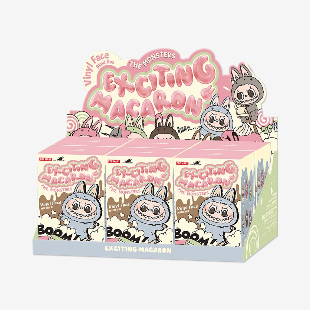 [Pop Mart] THE MONSTERS - Exciting Macaron Vinyl Face Blind Box - Otaku Collectives