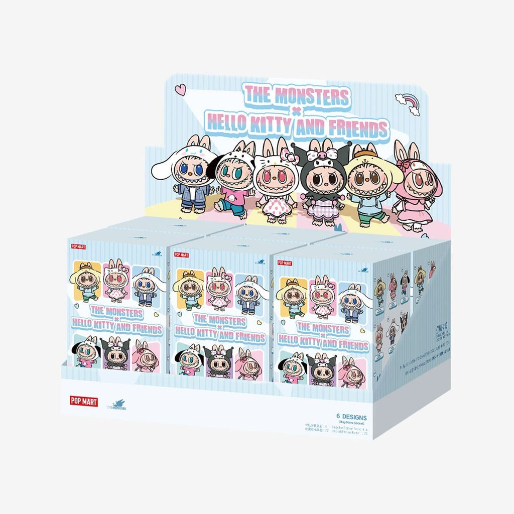 POP MART THE MONSTERS × Hello Kitty and Friends Vinyl Plush Pendant Blind Box - Otaku Collectives