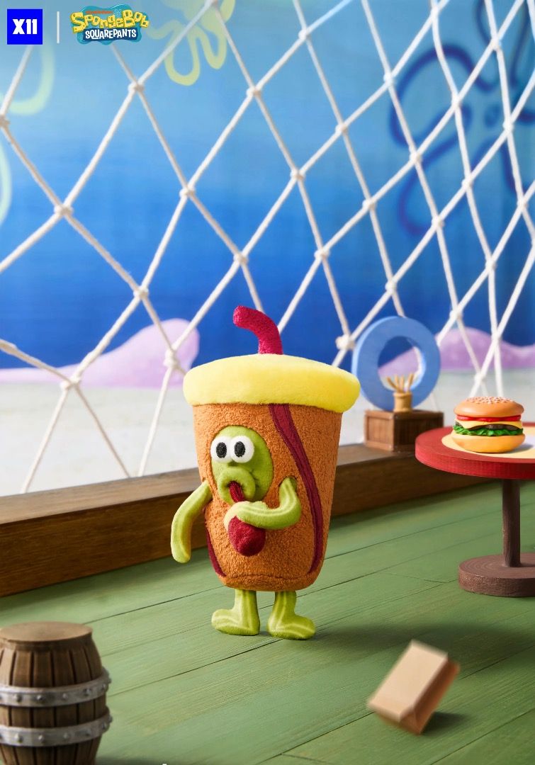SpongeBob SquarePants Bikini Bottom Residents Series Pendant Plush Blind Box - Otaku Collectives