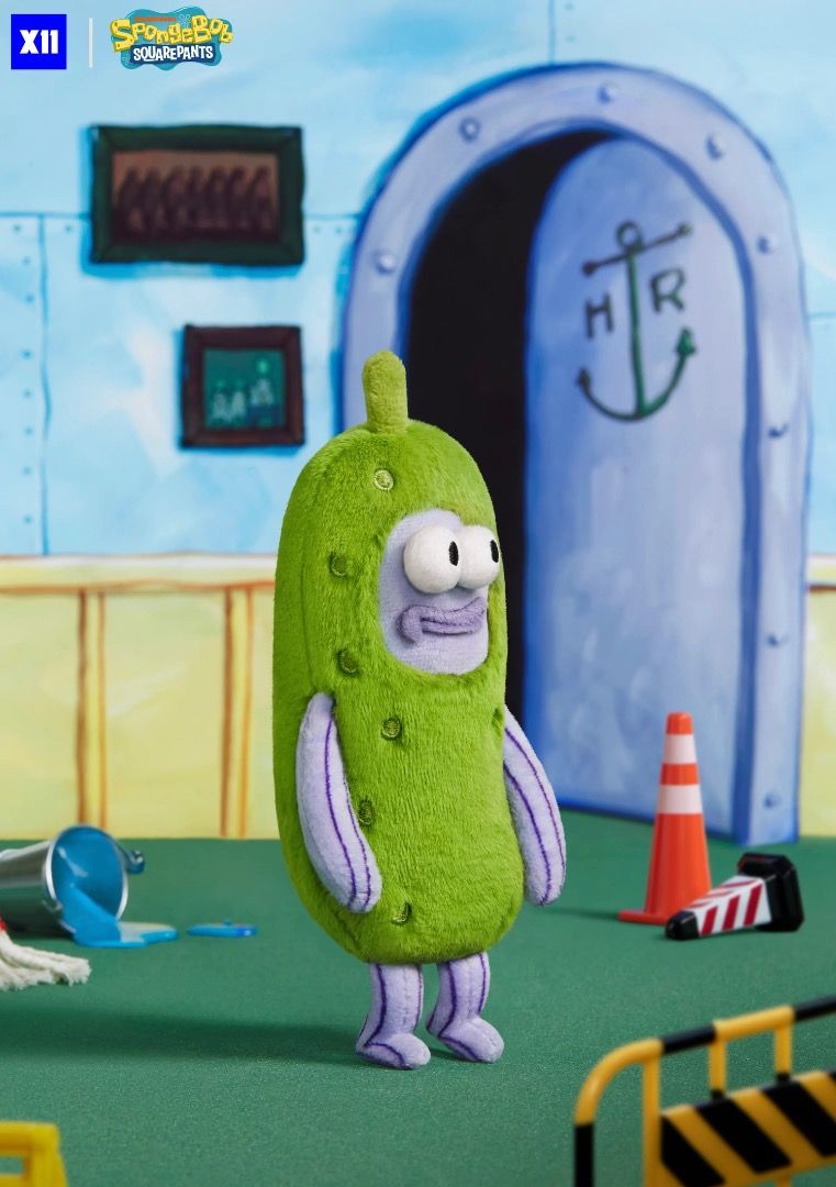 SpongeBob SquarePants Bikini Bottom Residents Series Pendant Plush Blind Box - Otaku Collectives