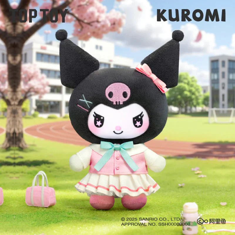Top Toy Kuromi School Life Series Vinyl Plush Keychain Blind Box Pendant - Otaku Collectives