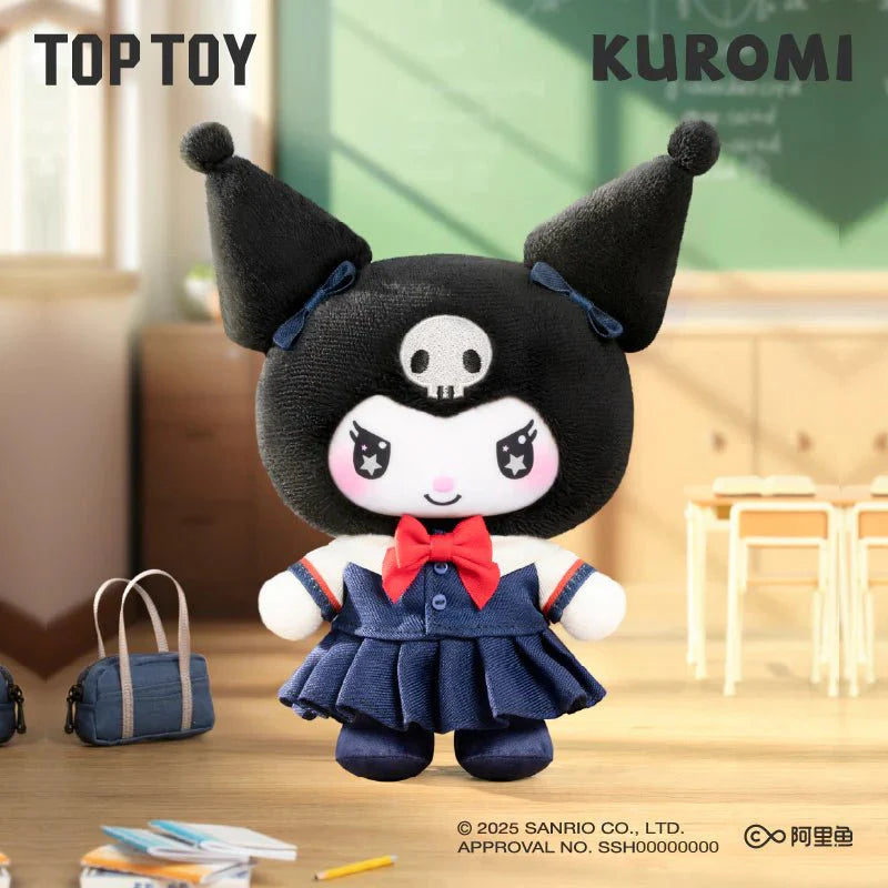 Top Toy Kuromi School Life Series Vinyl Plush Keychain Blind Box Pendant - Otaku Collectives