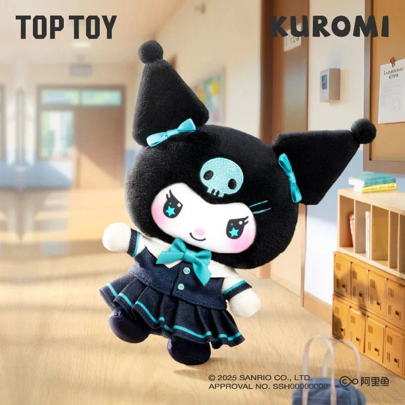 Top Toy Kuromi School Life Series Vinyl Plush Keychain Blind Box Pendant - Otaku Collectives