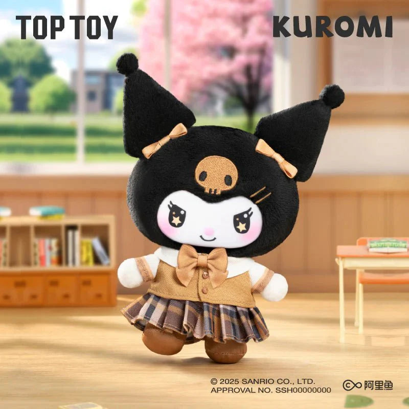 Top Toy Kuromi School Life Series Vinyl Plush Keychain Blind Box Pendant - Otaku Collectives