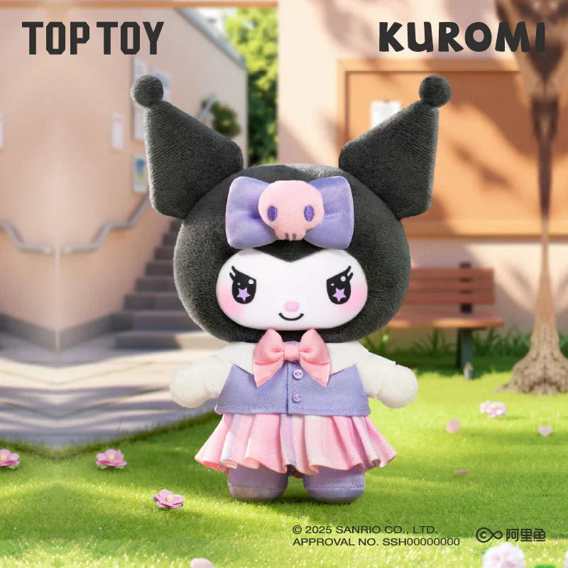 Top Toy Kuromi School Life Series Vinyl Plush Keychain Blind Box Pendant - Otaku Collectives