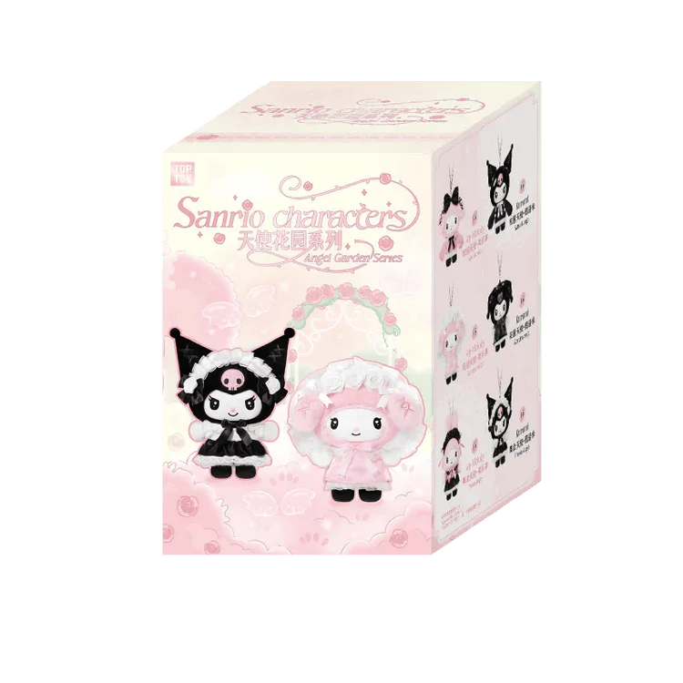 Top Toy Sanrio Characters Angel Garden Series Vinyl Plush Blind Box Keychain Figure - Otaku Collectives