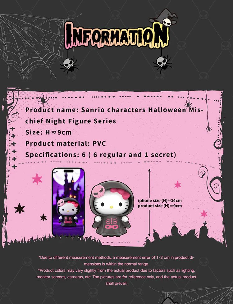 TOP TOY Sanrio Halloween Mischief Night Series Blind Box Figure - Otaku Collectives