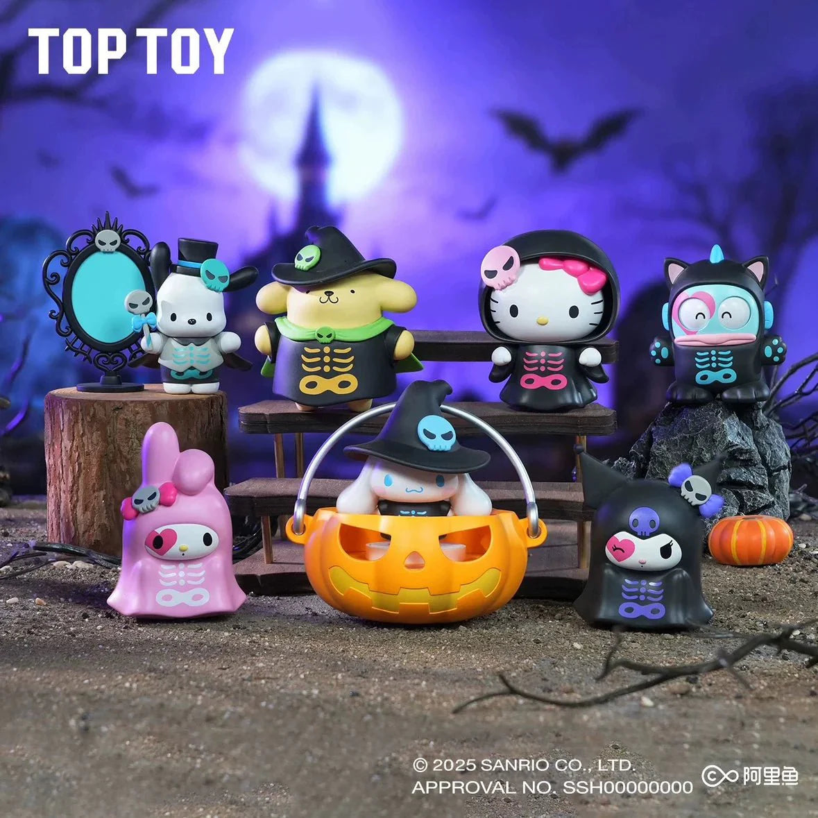 TOP TOY Sanrio Halloween Mischief Night Series Blind Box Figure - Otaku Collectives