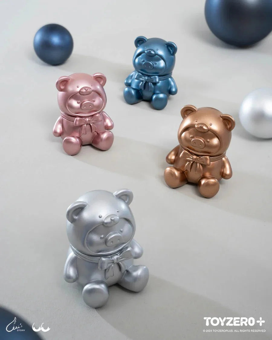 TOYZERO+ LuLu the Canned Pig Teddy MINI Ore Collection Series Blind Box - Otaku Collectives